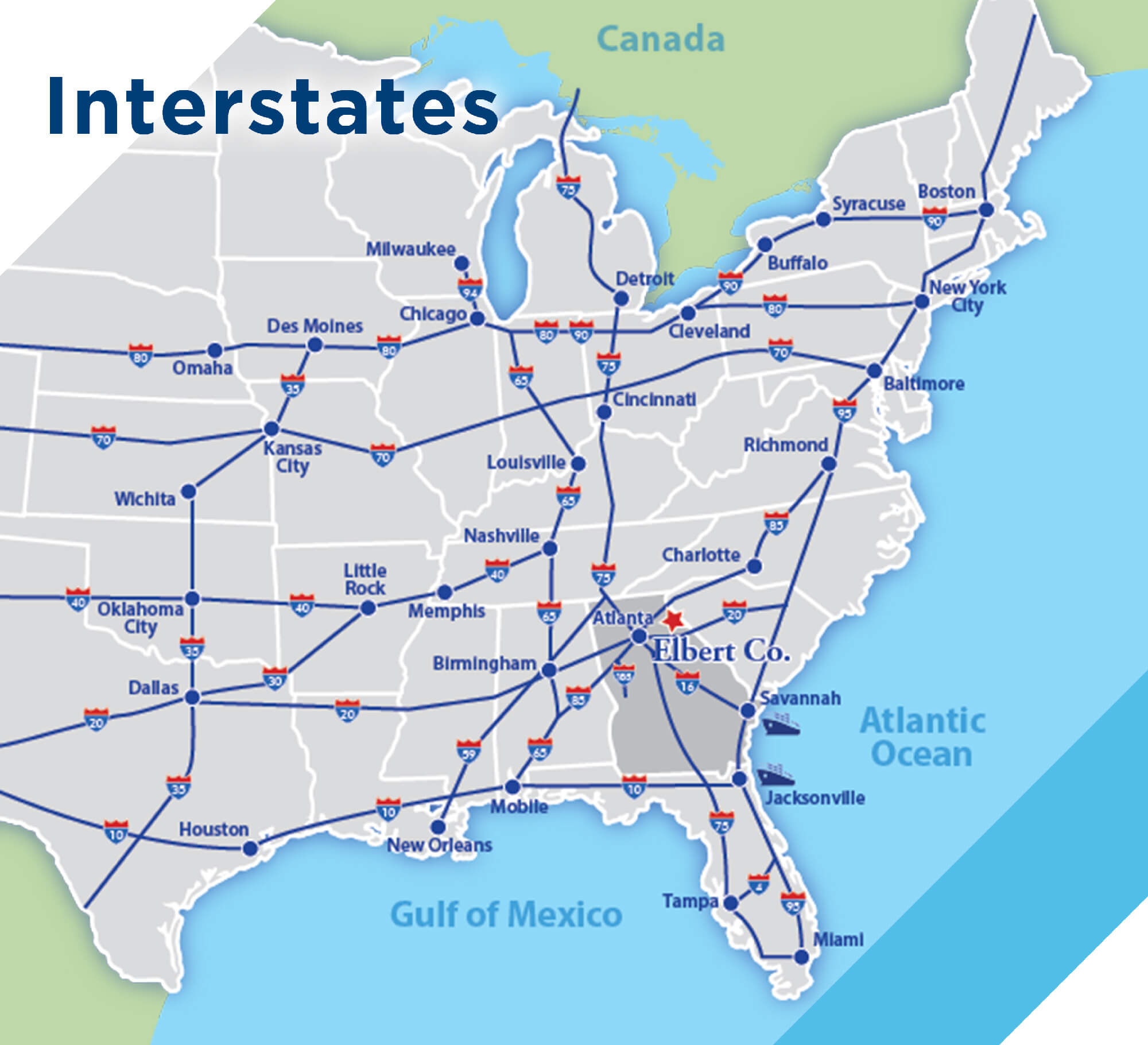 Transportation & Maps Elbert County, Elberton & Bowman, GA Select Elbert