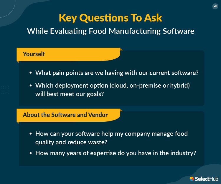 Best Food Manufacturing Software Comparison & Reviews 2024