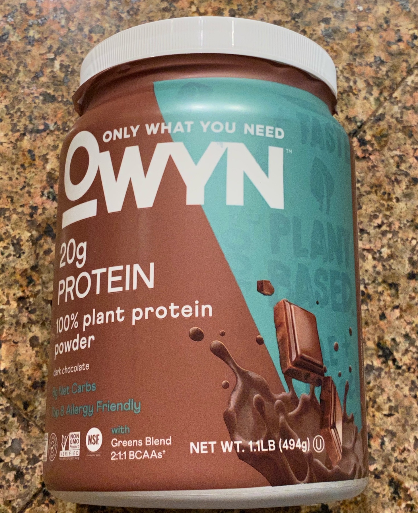 OWYN Vegan Chocolate Protein Powder Review Selective Elective