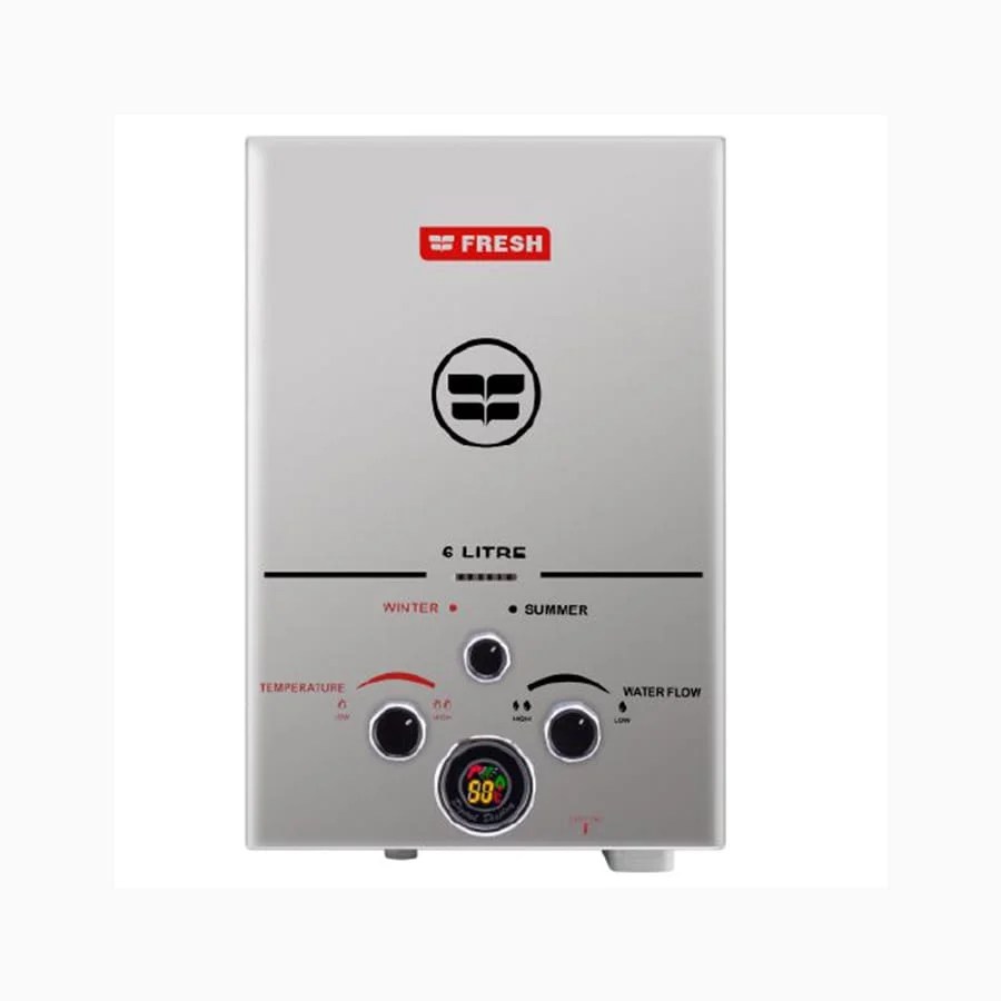 سخان فريش غاز 6 لتر سبا ديجيتال سيلفر SPA SELECTOR Home appliances
