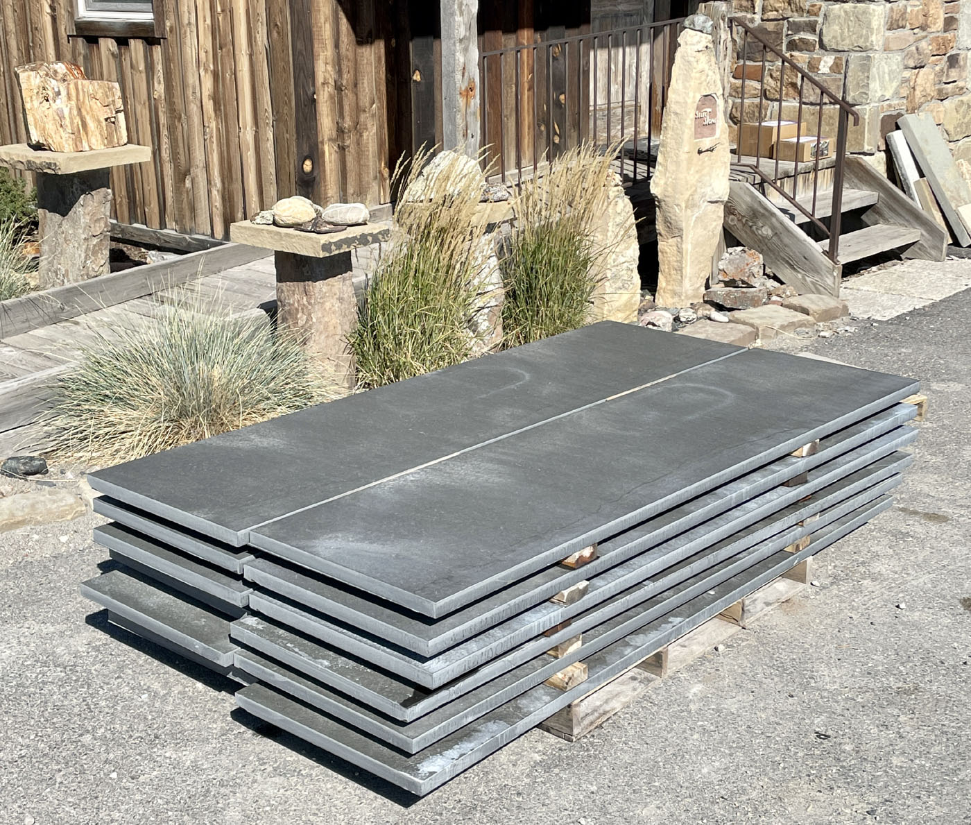 Basalt Hearths, Mantles, Fabricated Slabs Select Stone