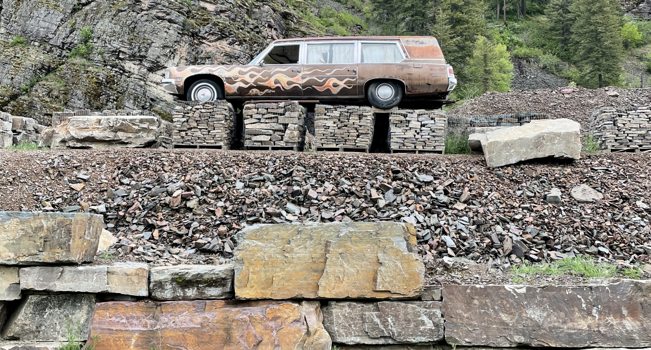 Cars as Quarry Art Select Stone