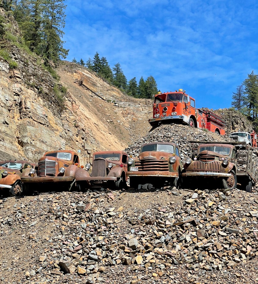 Cars as Quarry Art Select Stone