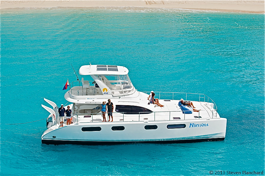 Nirvana 47 Robertson & Caine Luxury Power Catamaran Charter Yacht