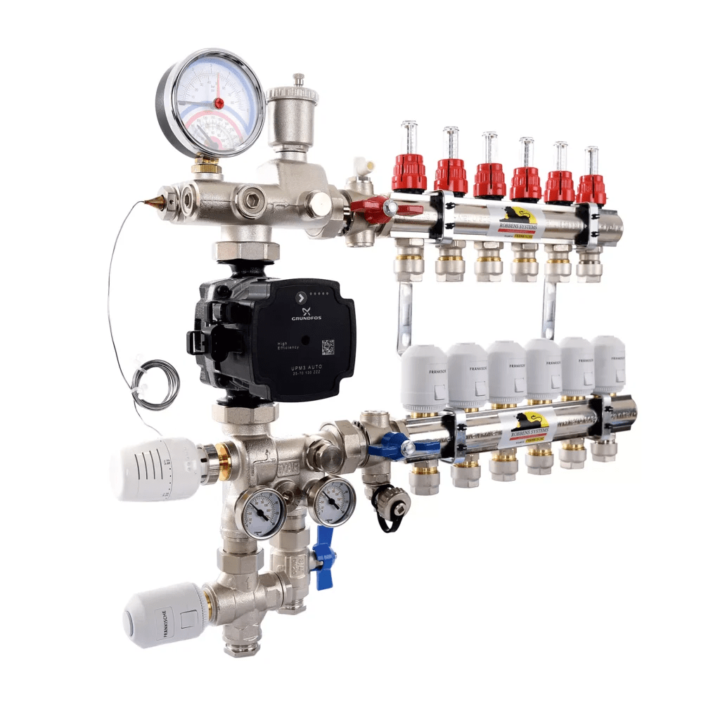 Underfloor Heating Manifolds How Do They Work? Build It