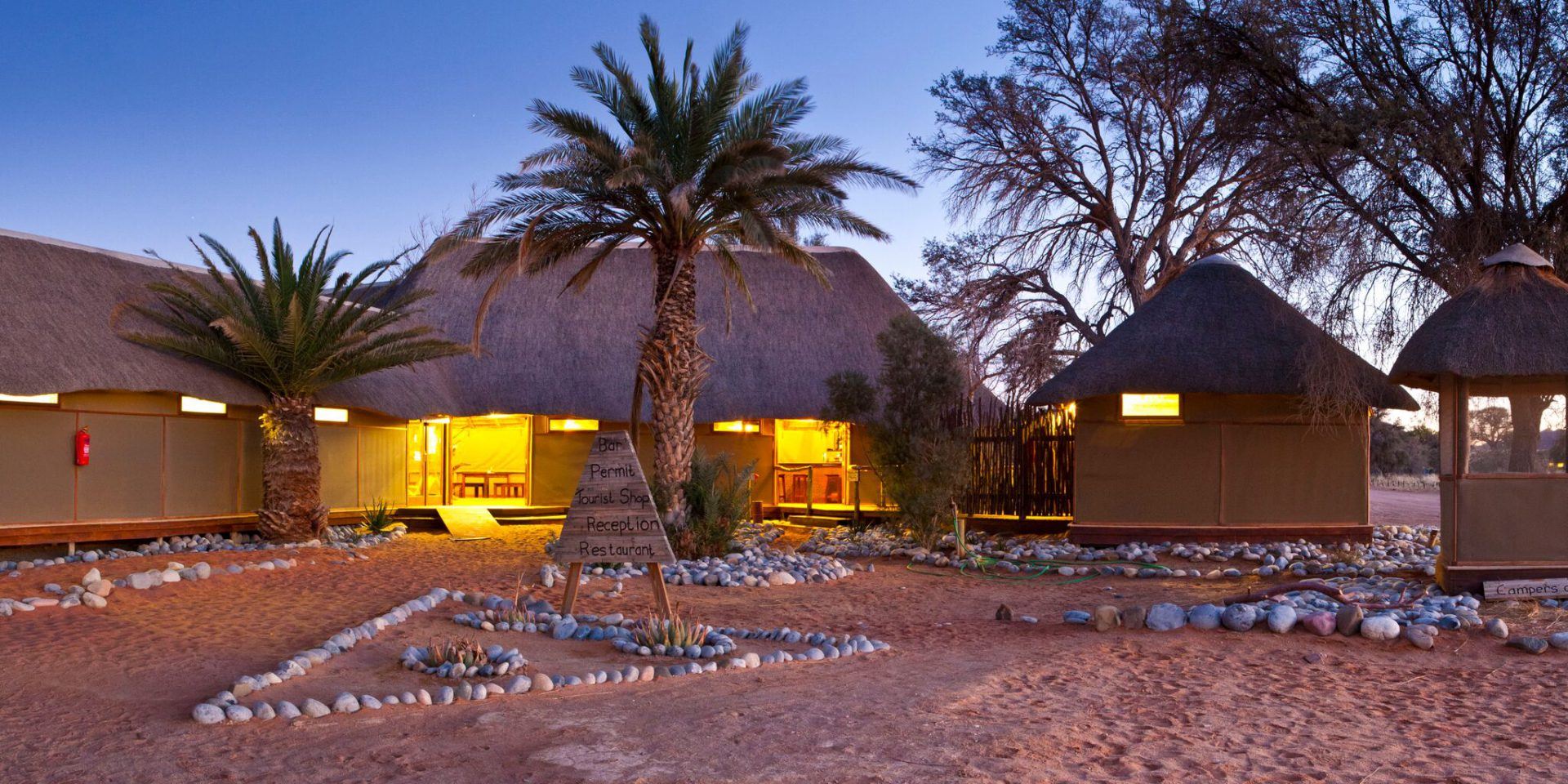 Sesriem Campsite Namib Desert