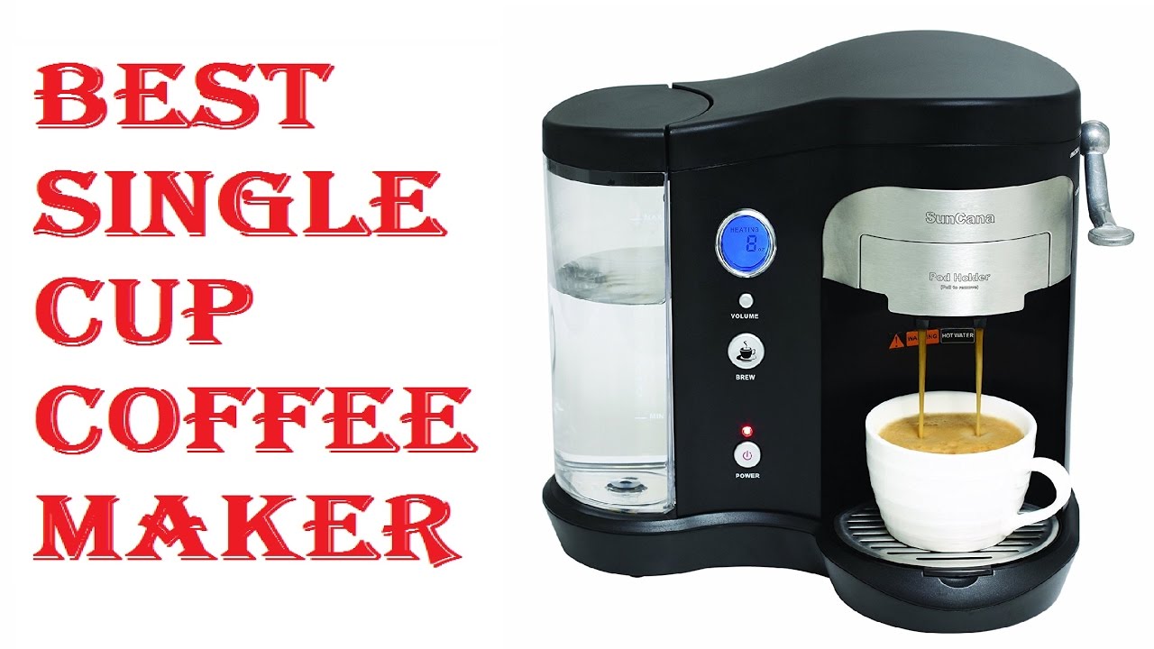 Single Cup Coffee Makers Self Educate