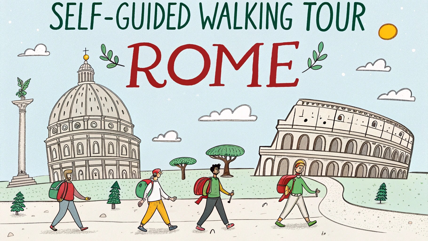 SelfGuided Walking Tour Rome(03)
