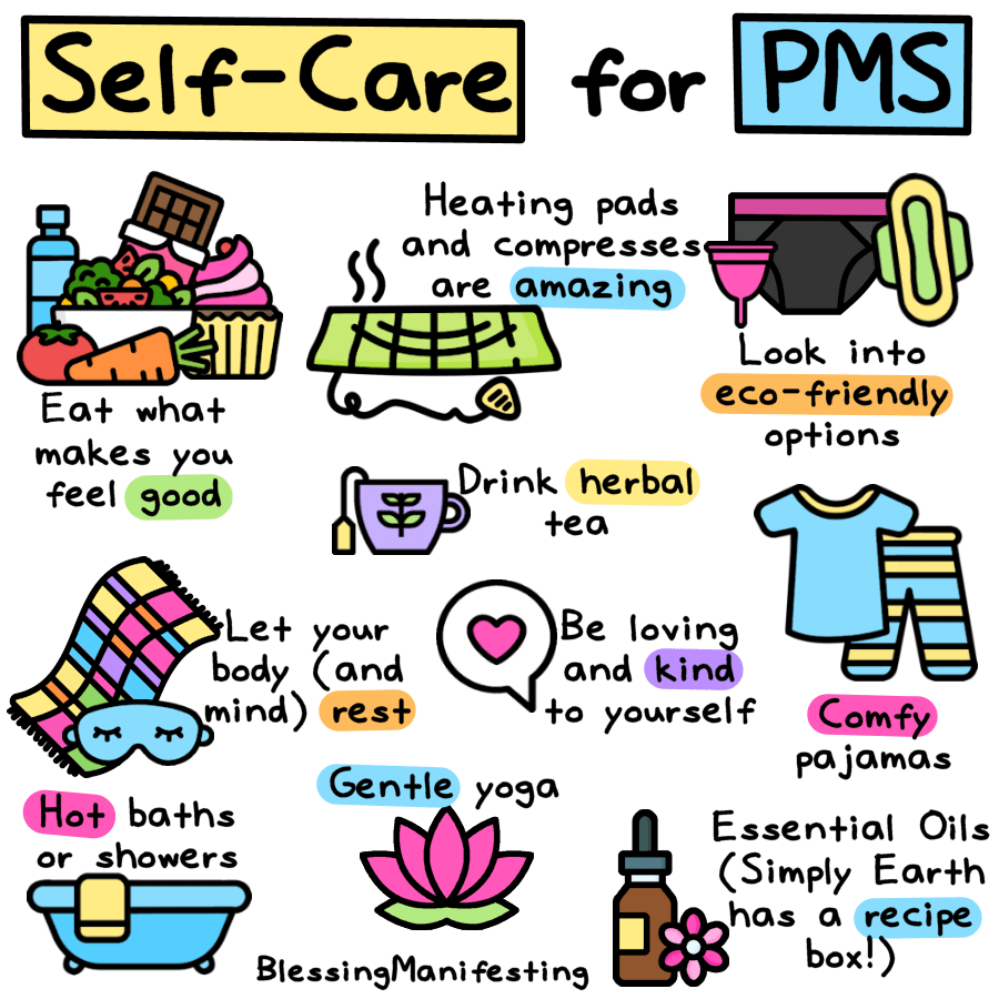 10 SelfCare Tips for PMS SelfLove Rainbow