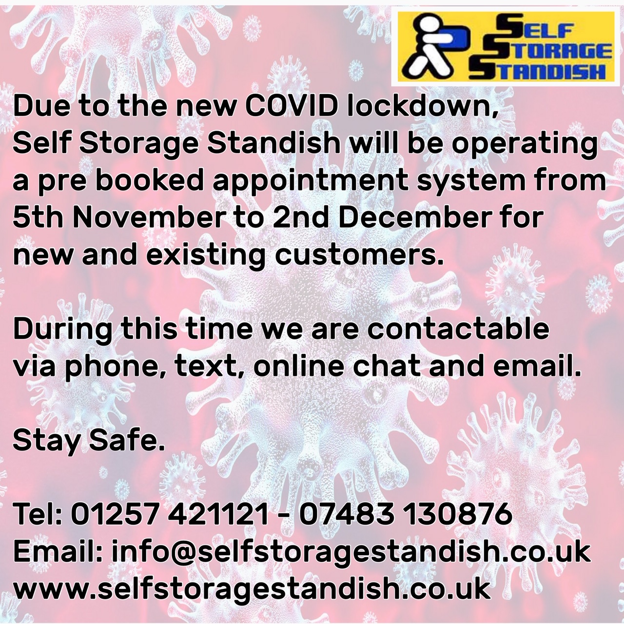 Self Storage Standish, Wigan Household & Business Self Storage Wigan