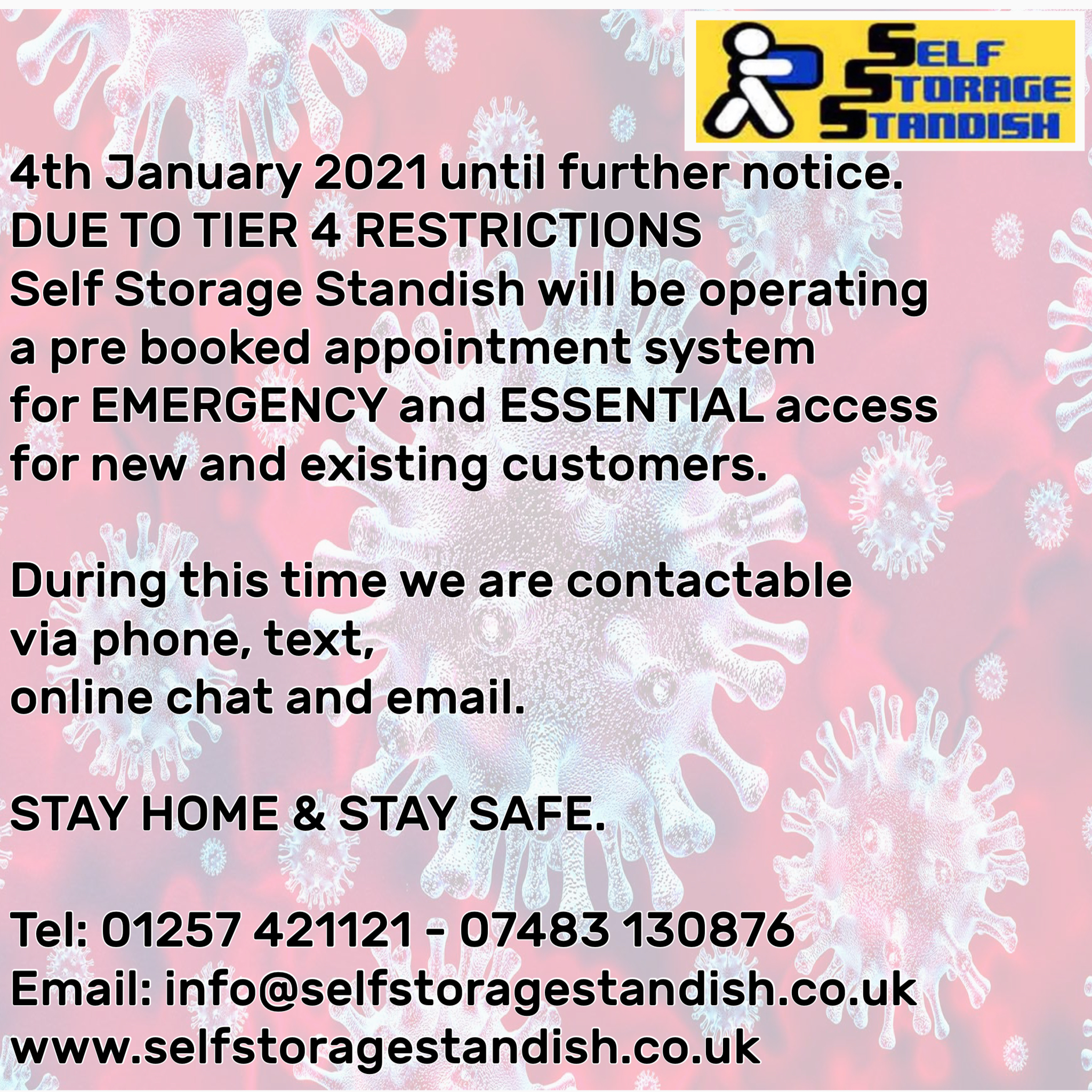 Self Storage Standish, Wigan Household & Business Self Storage Wigan