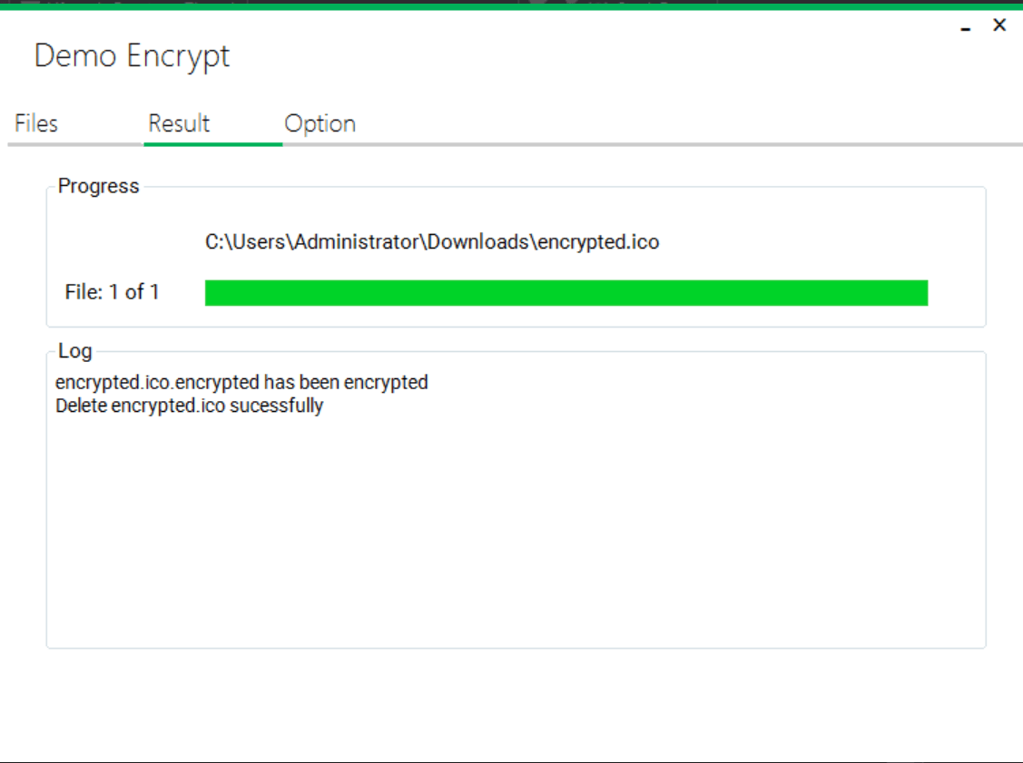 Demo File Encryption And Decryption With The AES Algorithm Source Code