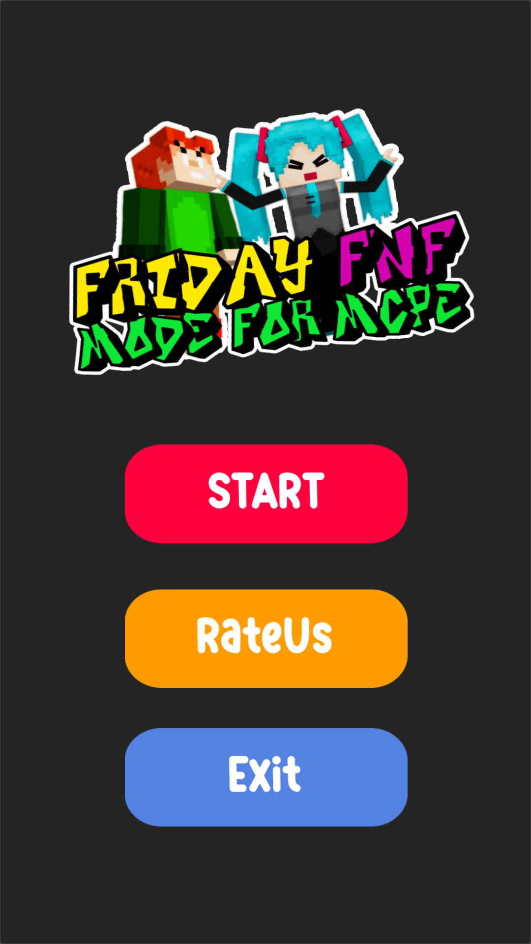 FNF Skin And Mod For MCPE Unity With Iron Source Source Code SellAnyCode