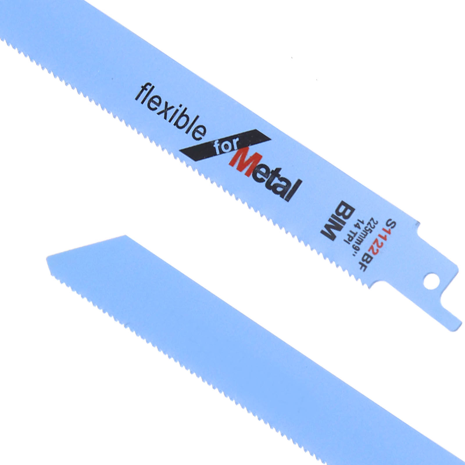 5 x S922BF 225mm Reciprocating Sabre Saw Blades for Metal Cutting