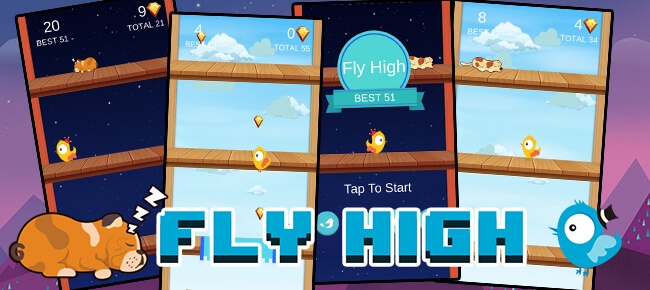 Buy Fly High complete game App source code Sell My App