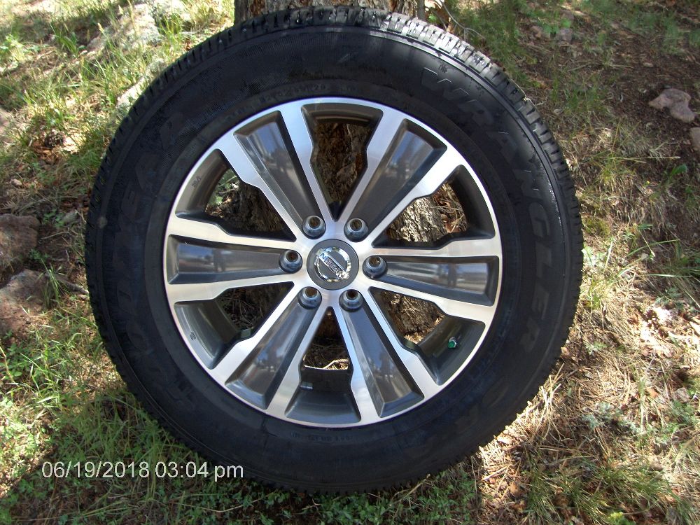 20" Nissan Armada OEM Wheel/Tire Pkg. New Takeoffs Sell My Tires