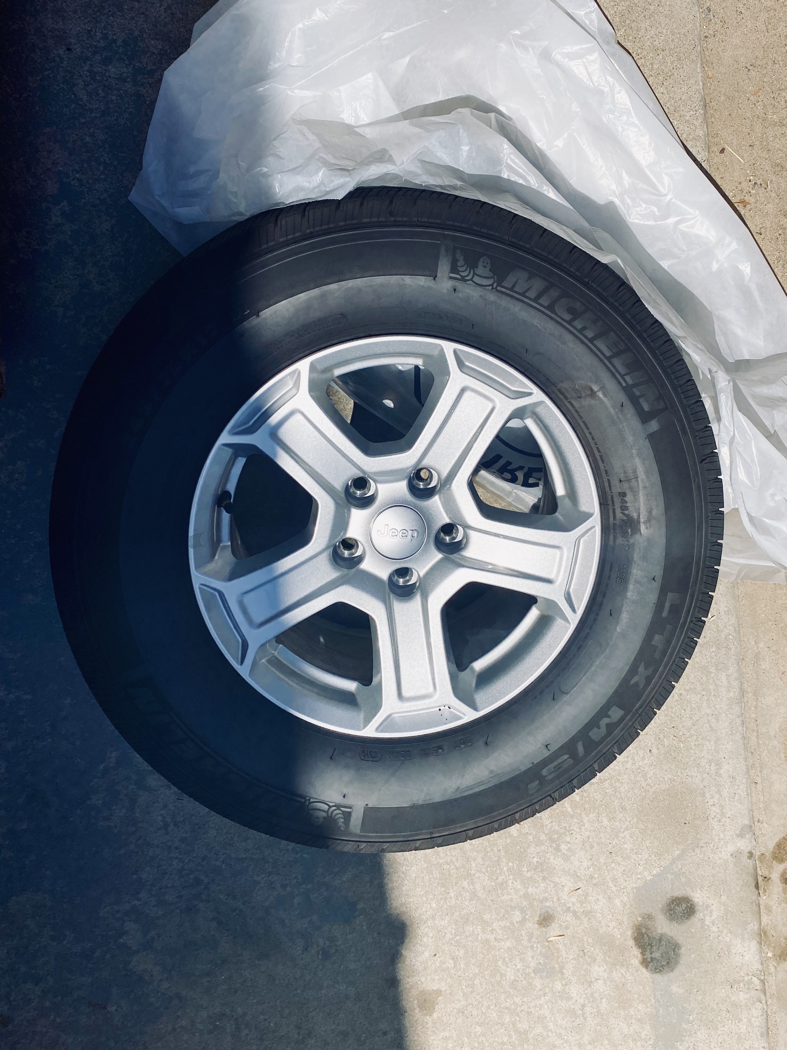 Brand new Jeep stock tires Sell My Tires