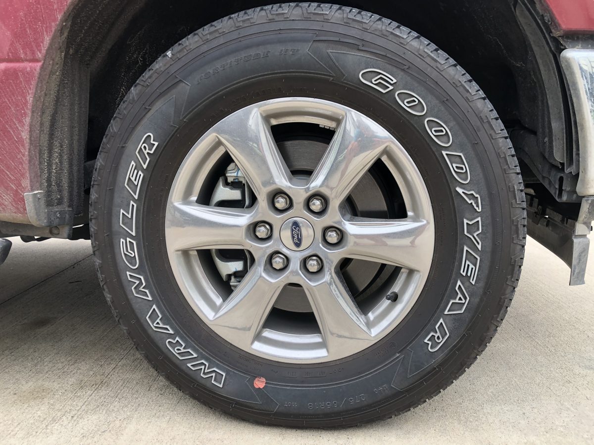 4 Goodyear Wrangler Tires 275/65/R18 Sell My Tires