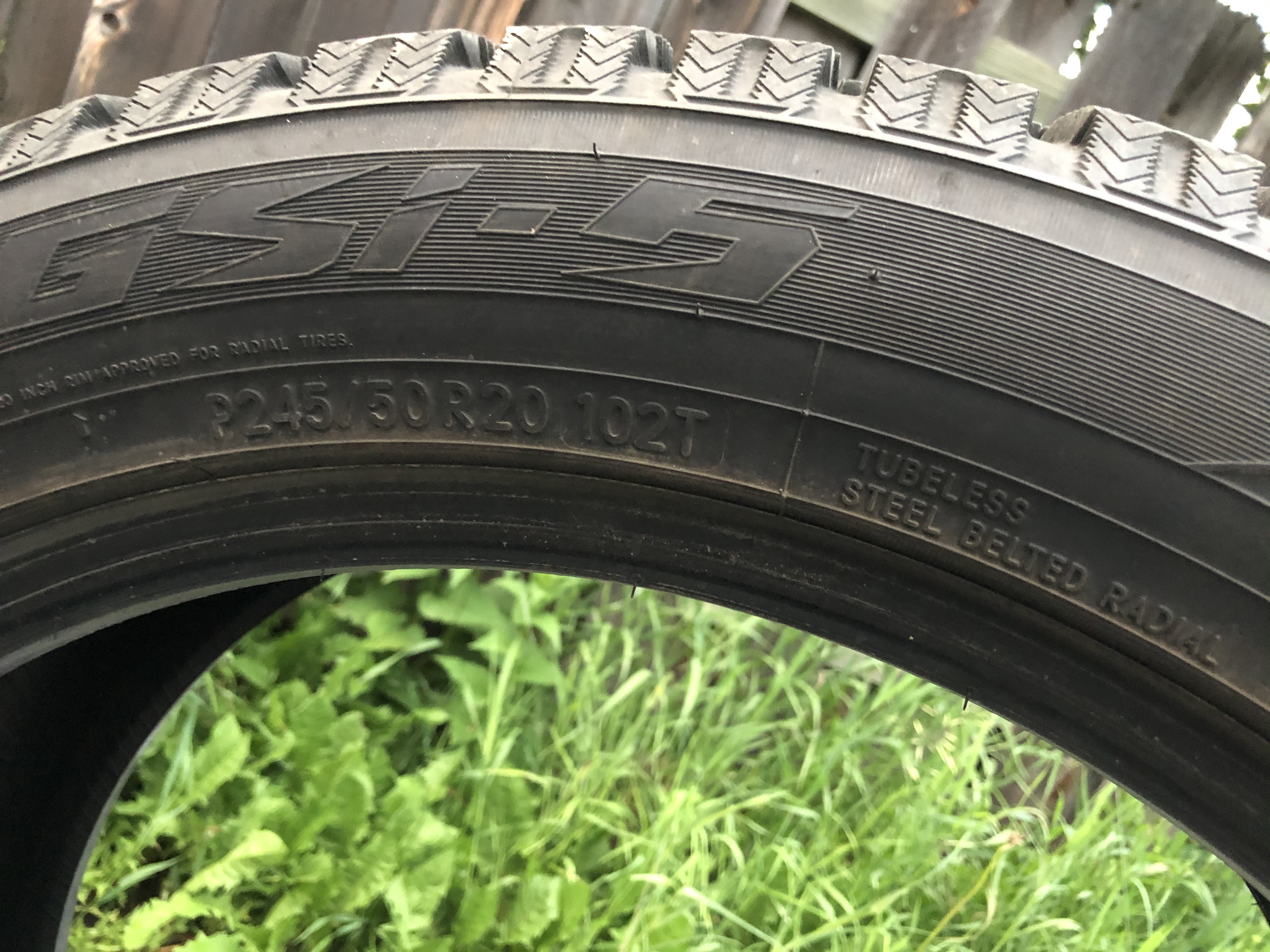 Snow Tires (4) Toyo Observe GSI5 p245/50r20 Sell My Tires