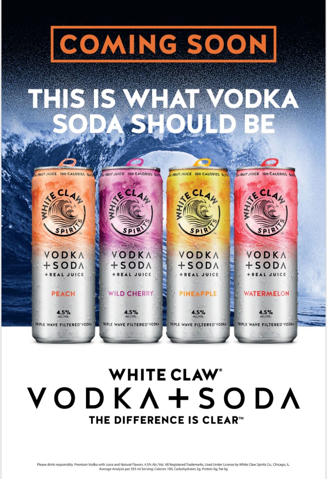 White Claw Vodka Sodas