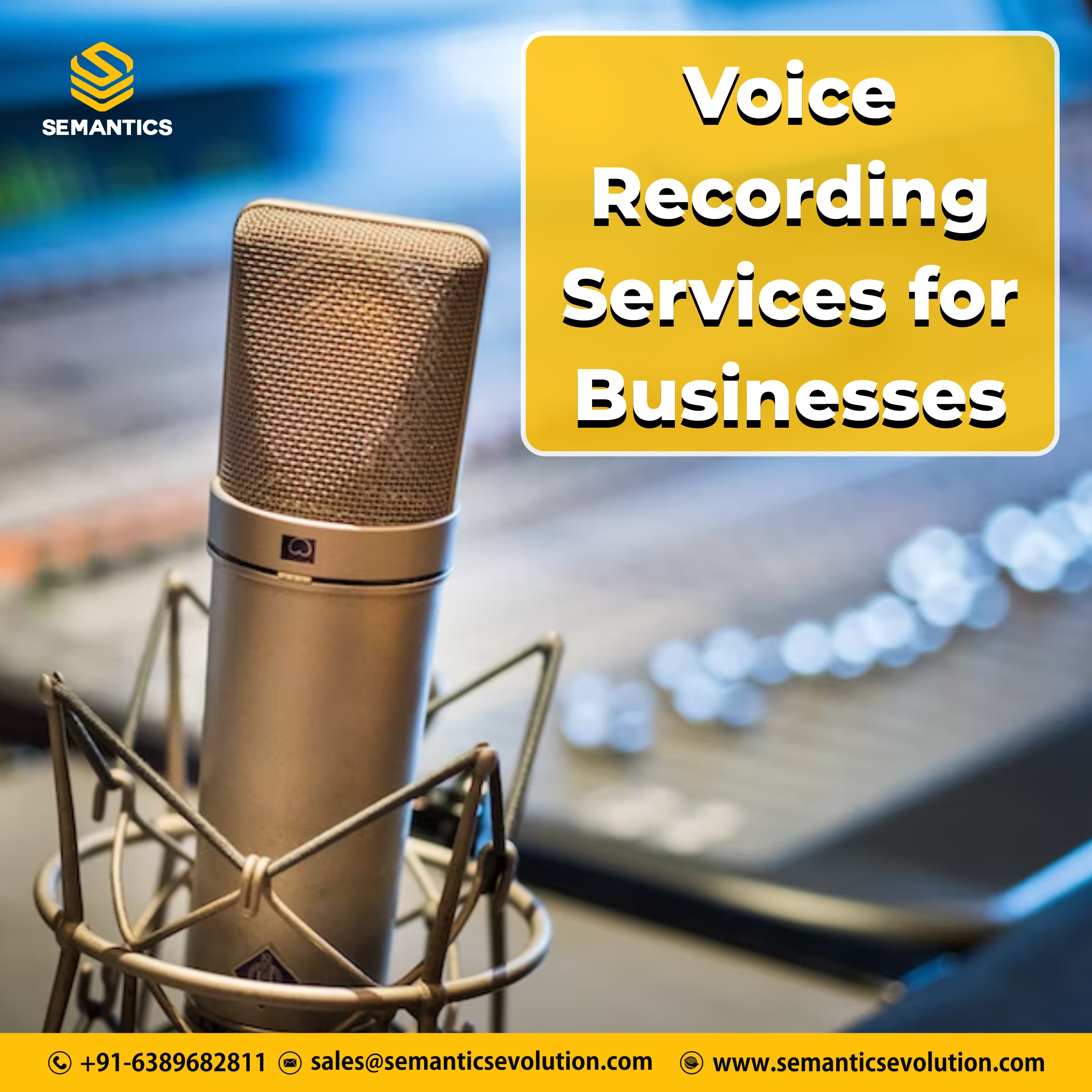 Why Voice Recording Service is Crucial for Businesses
