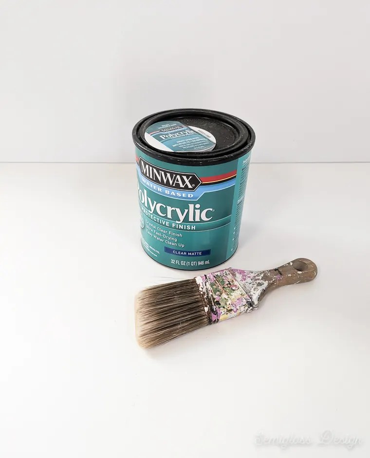 How to Apply Polycrylic Without Streaks Semigloss Design