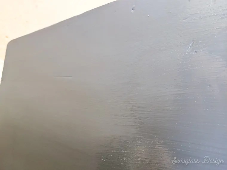 How to Apply Polycrylic Without Streaks Semigloss Design