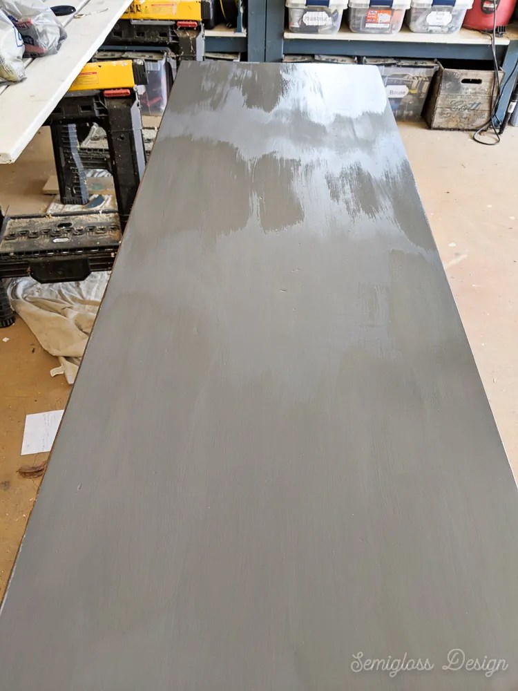 How to Apply Polycrylic Without Streaks Semigloss Design