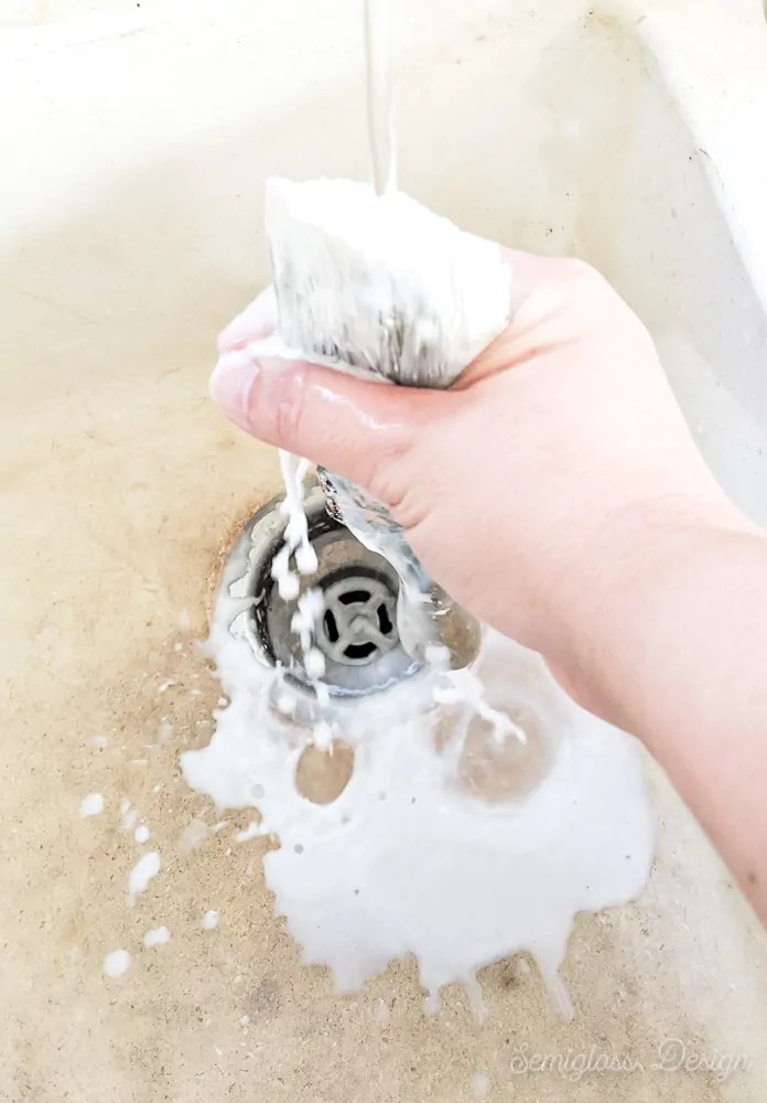 How to Clean Dried Paintbrushes - Semigloss Design