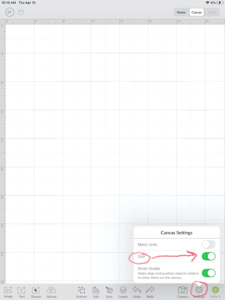 How to Set the Canvas Size in Cricut Design Space Semigloss Design
