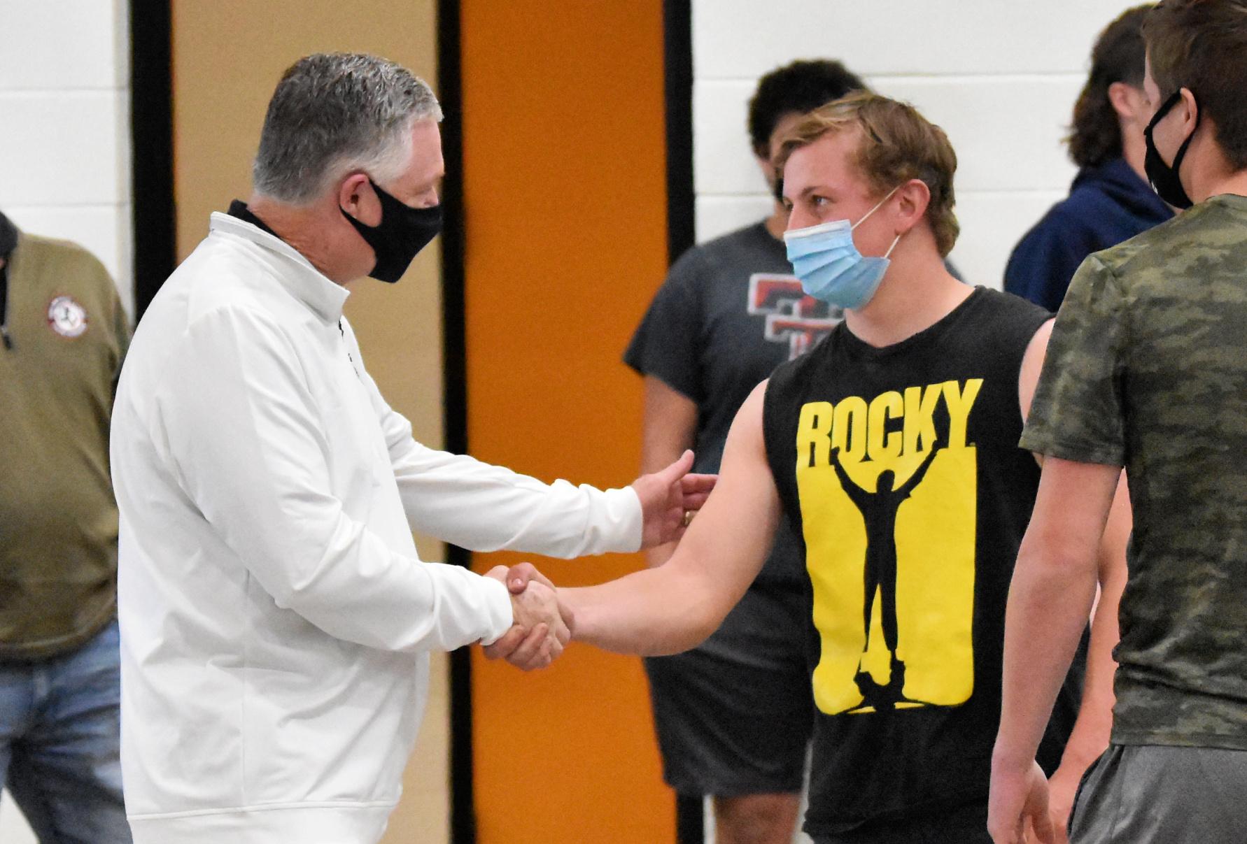 One day after being announced as new Seminole ISD Head Football Coach