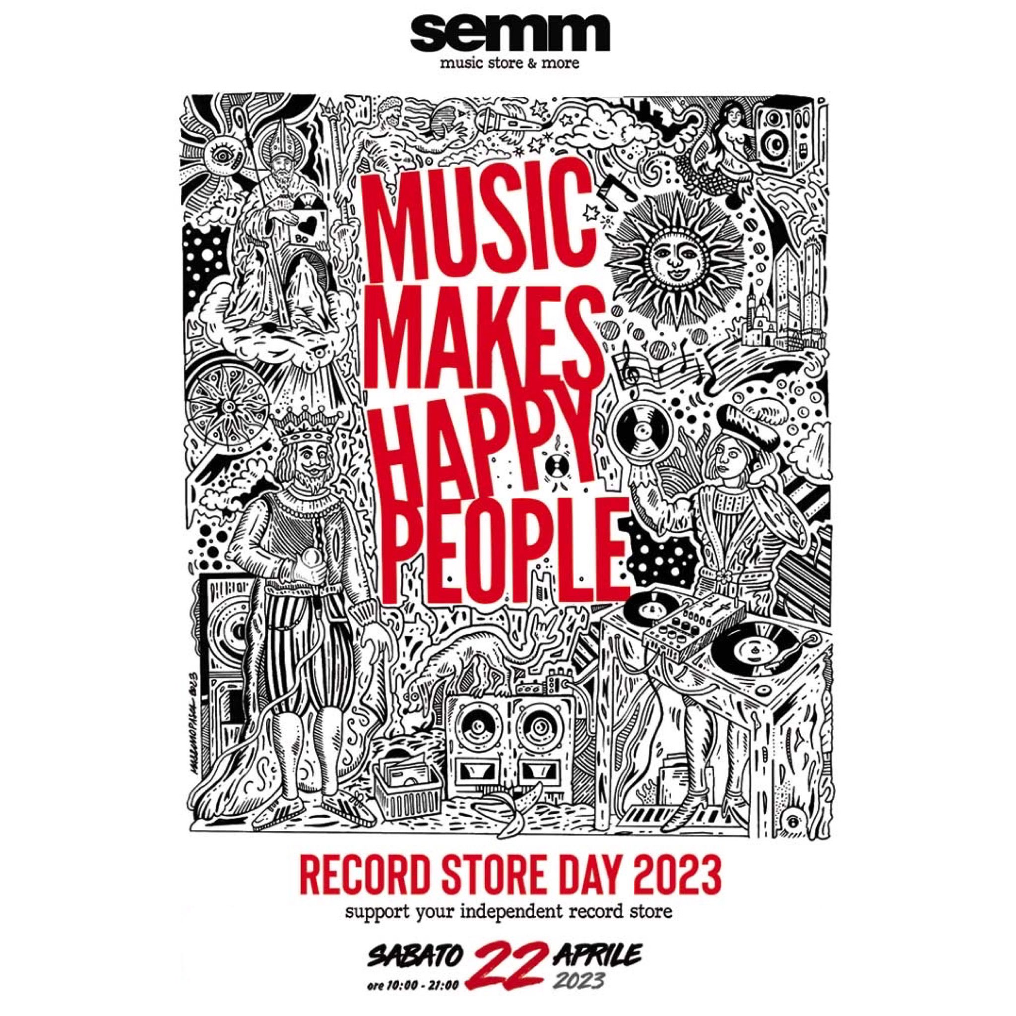 RECORD STORE DAY 2023 22/04/2023 SEMM STORE