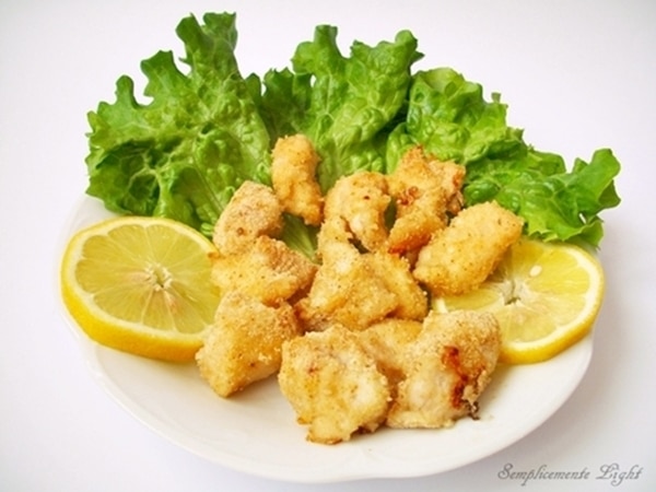 Straccetti di pollo al forno con panatura senza uova Semplicemente Light