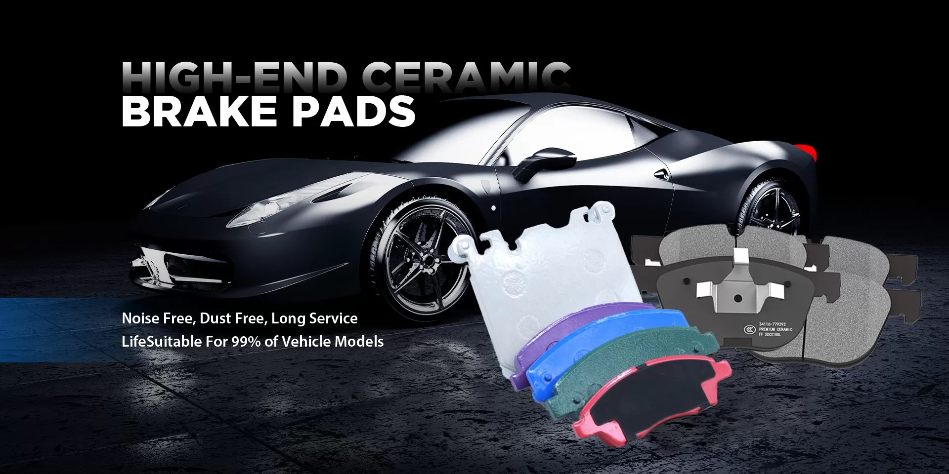 Brake Pads, Ceramic Brake Pad, Disc Brake Pad, Car Brake Pad