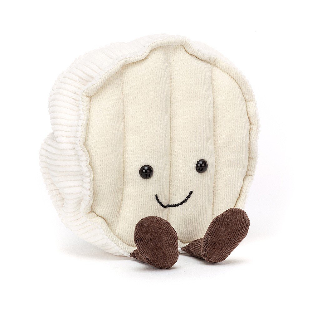 Quirky cheese gift Jellycat Amuseable Goats Cheese soft toy gift.
