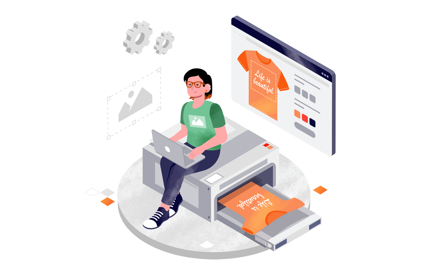 6 Best Print on Demand Shopify Store Examples Sender