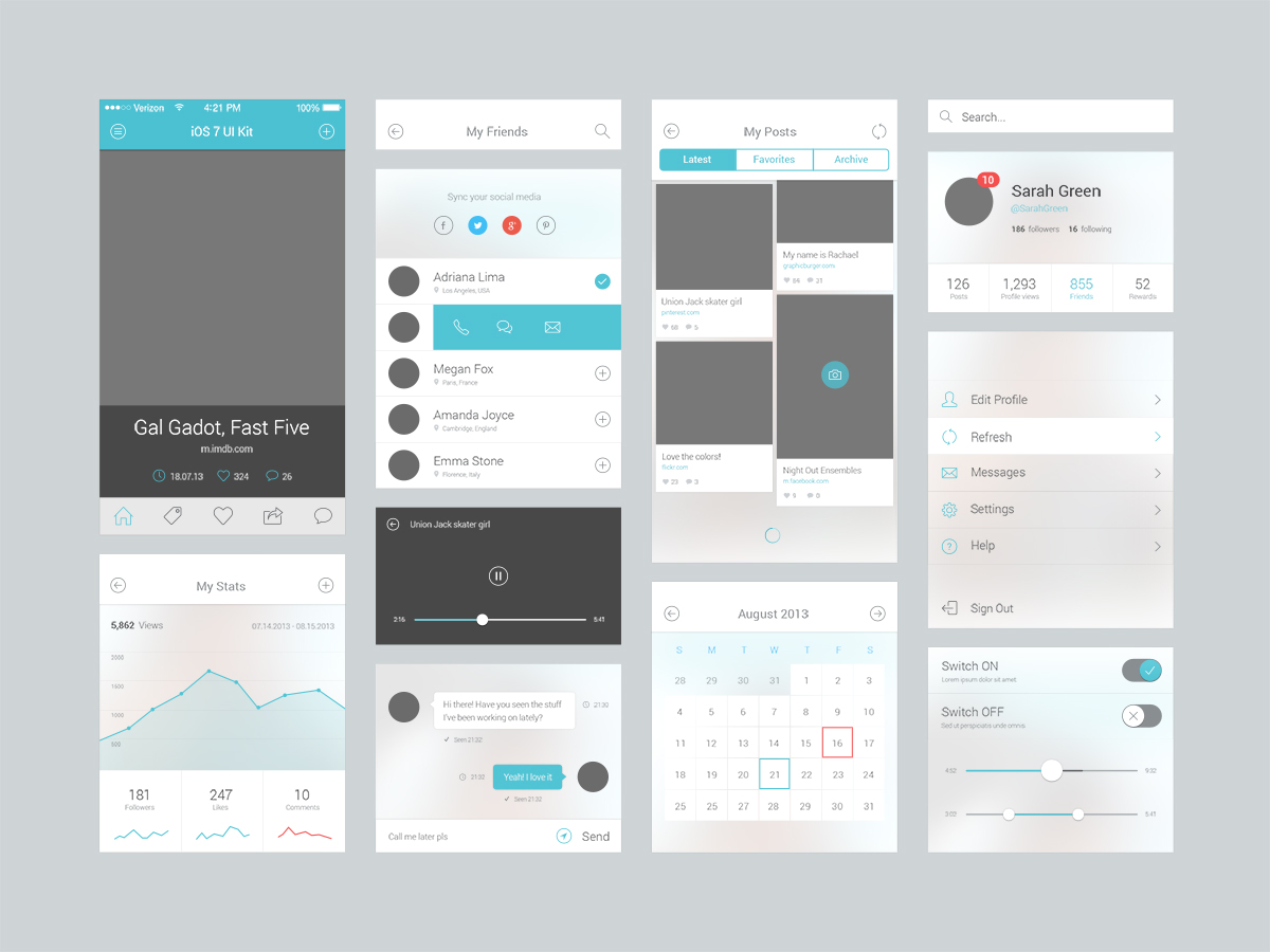 Mobile User Interface Design Sendinthefox Mobile Experience
