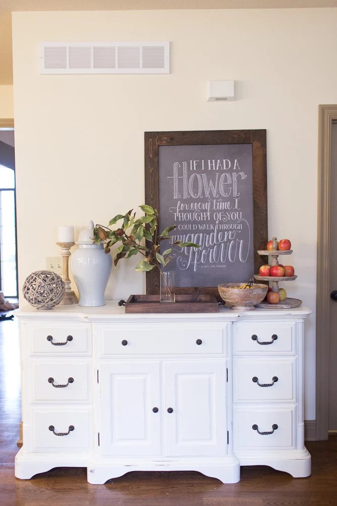 DIY Dresser to Buffet