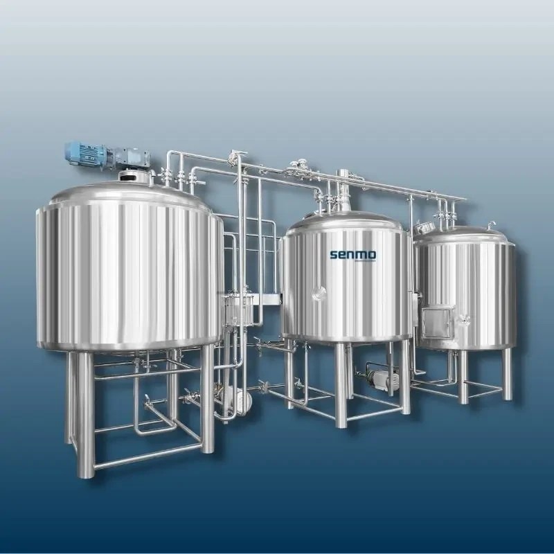 How to build a 3 vessel brewing system? Senmo Machinery