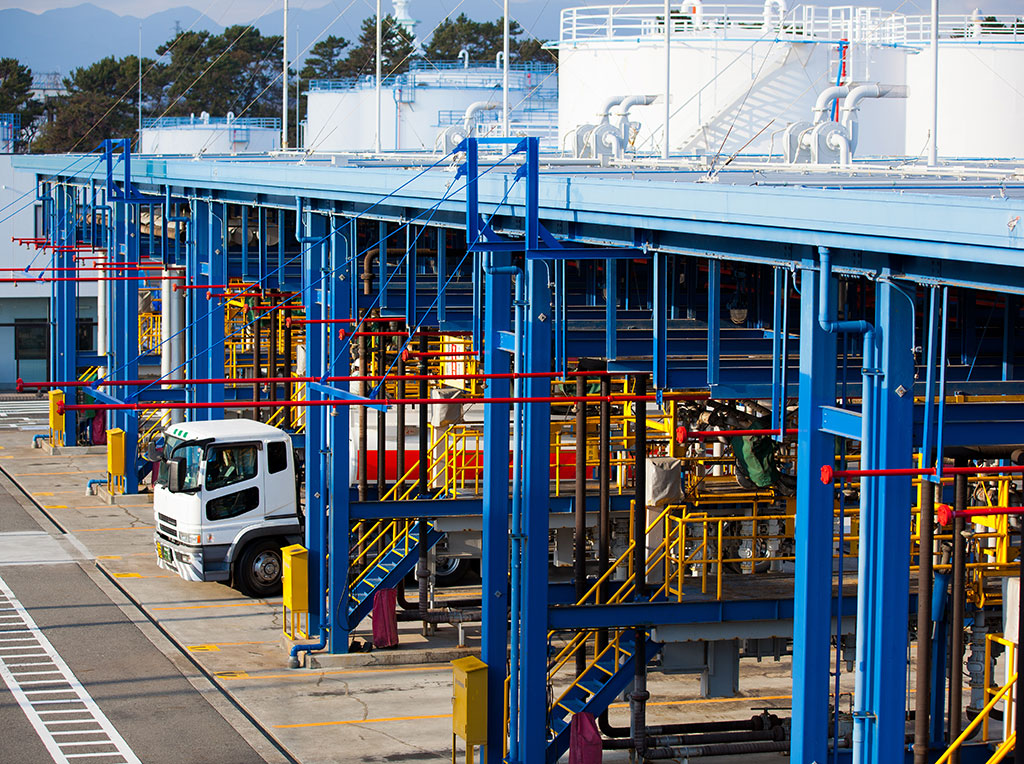 Tank truck loading and fuel loading flame detection SENSEWARE