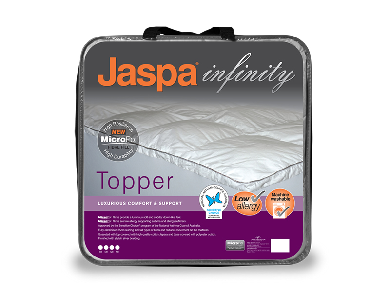 Jaspa Infinity mattress toppers Sensitive Choice