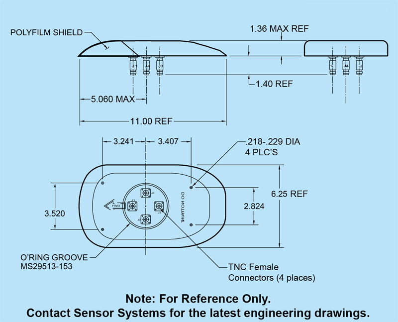 TCAS II Antenna Sensor Systems Inc., Aircraft Antenna