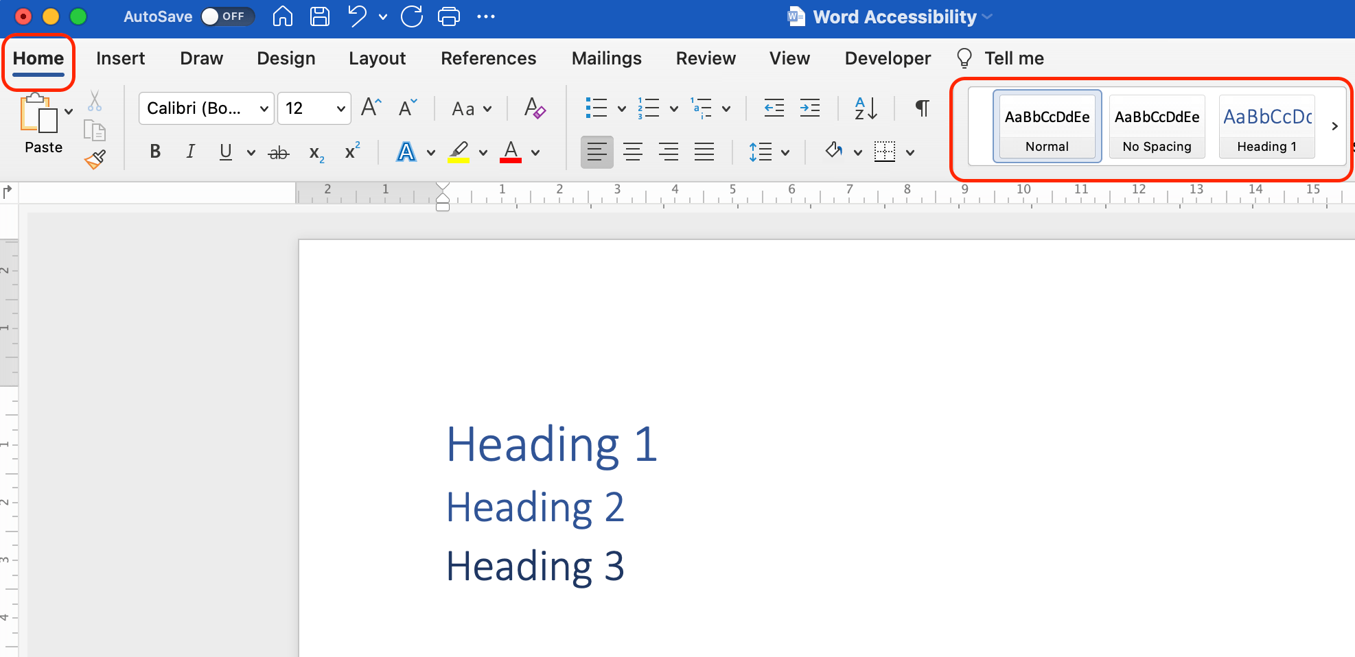 Word Accessibility SensusAccess