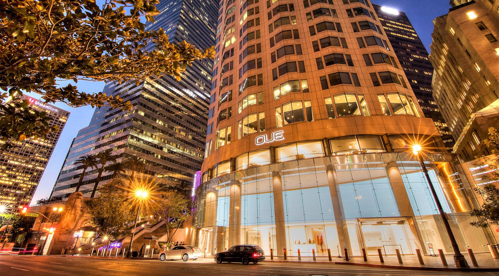 U.S. Bank Tower Lobby Sentech Architectural Systems