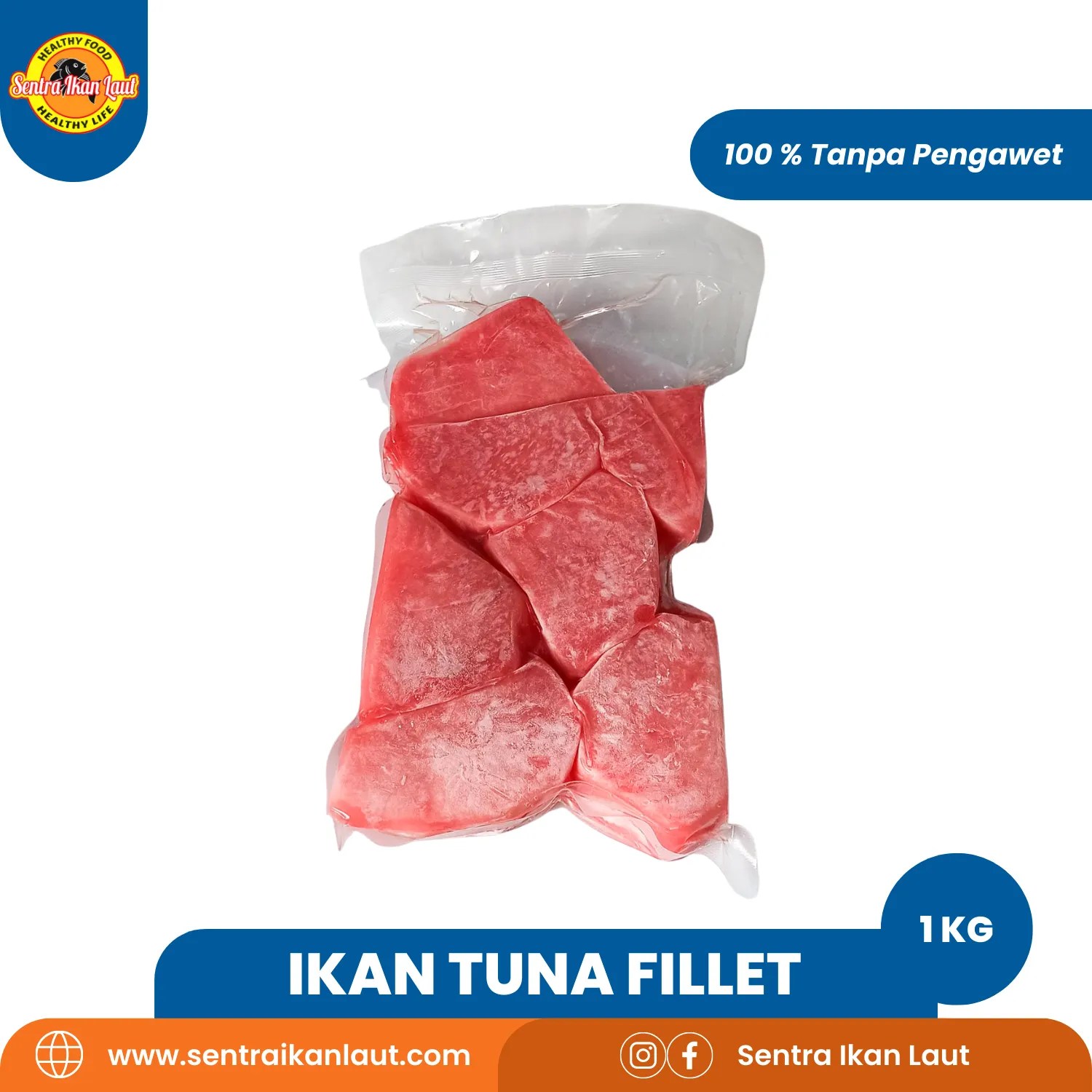 Tuna Fillet Sentra Ikan Laut (Fresh & Frozen)