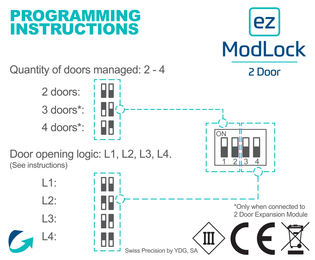 EZ ModLock 2 Door Sentry Interlocks