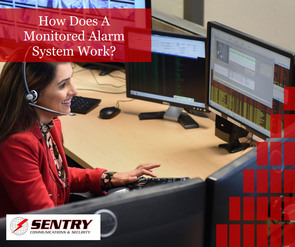 How Does A Monitored Alarm System Work? Sentry Communications & Security
