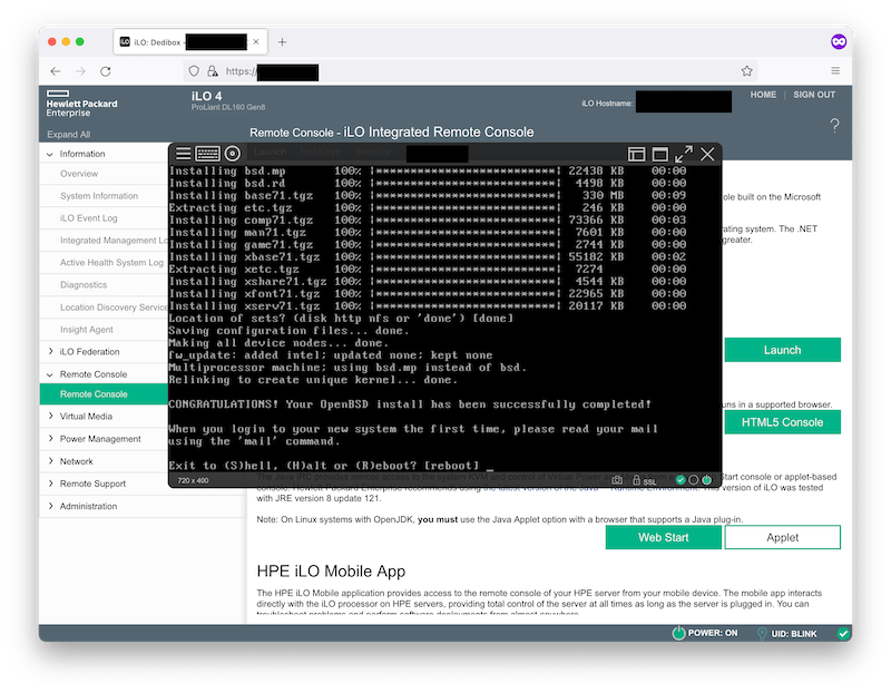 Installing OpenBSD on Scaleway Elastic Metal