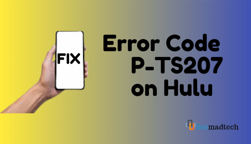 Fix Error Code PTS207 on Hulu Seomadtech