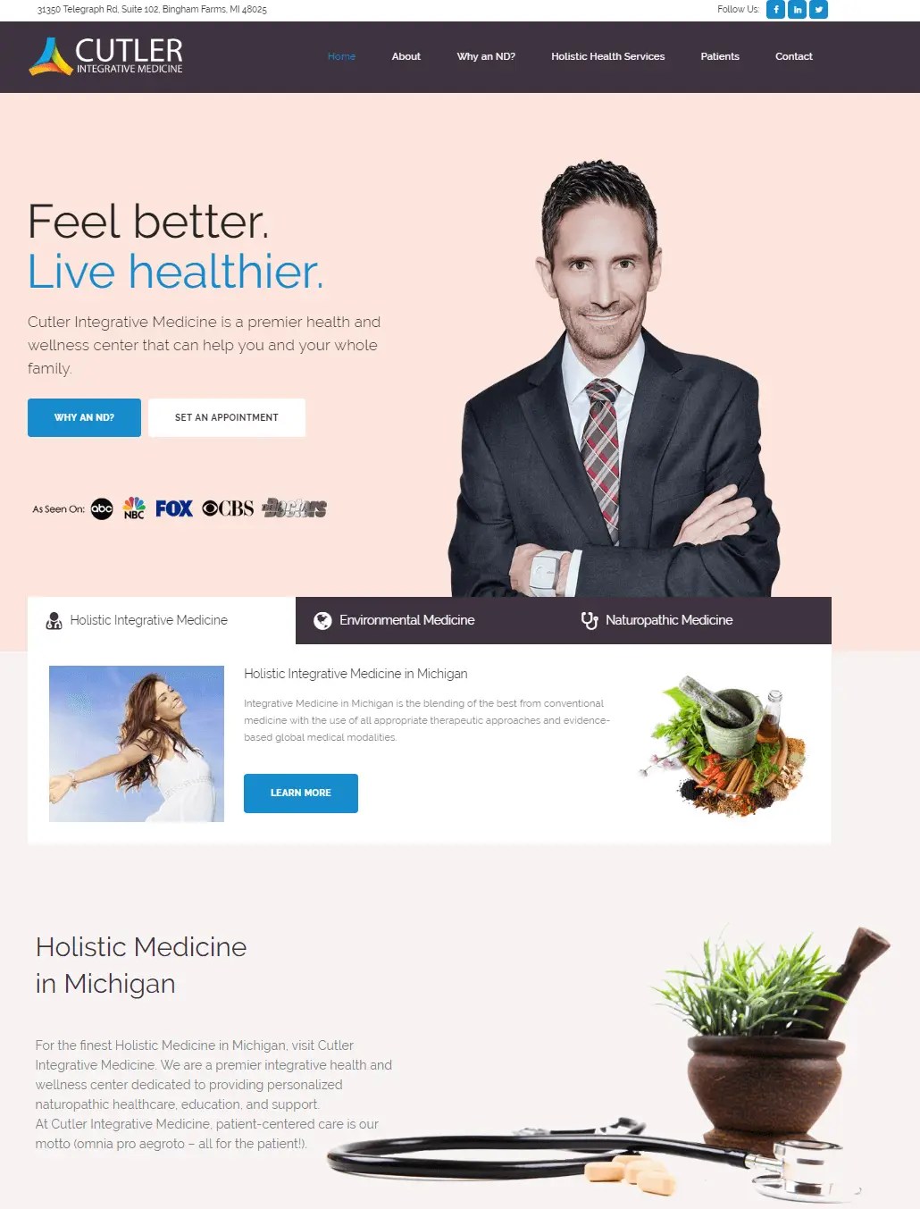 Cutler Integrative Medicine Case Study For Alternative Medicine